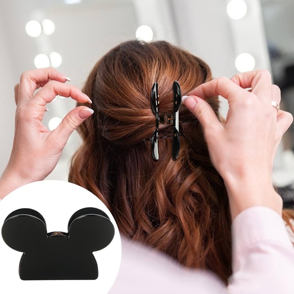 Disney Mickey Mouse Inspired Hair Claw Clip